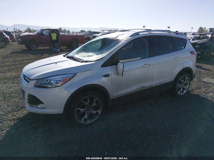 Vin: 1fmcu9j94duc71771, lot: 45746648, ford escape titanium 20132