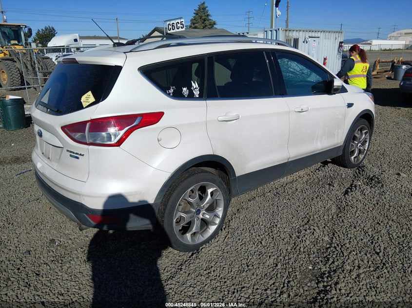Vin: 1fmcu9j94duc71771, lot: 45746648, ford escape titanium 20134