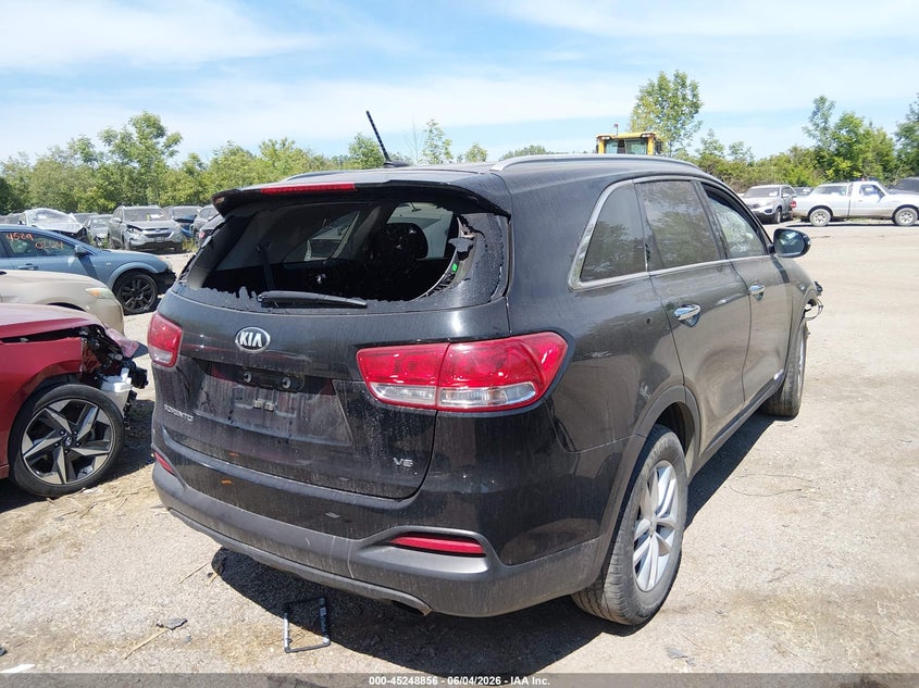 Vin: 5xypgda59jg352050, lot: 45746659, kia sorento 3.3l lx 20184