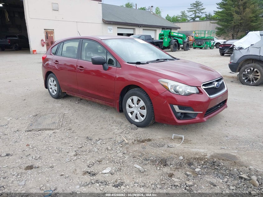 Vin: jf1gpaa66gh287509, lot: 45746665, subaru impreza 2.0i 2016 img_1