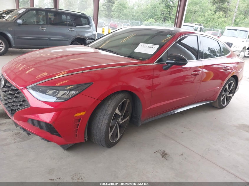2021 Hyundai Sonata Sel Plus 5NPEJ4J27MH092078 photo 1