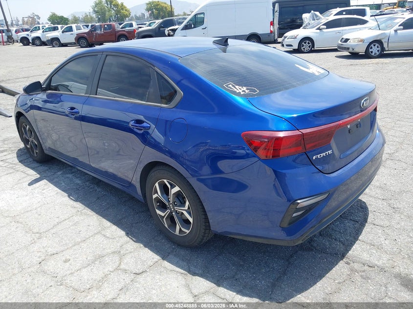 Vin: 3kpf24ad3le257517, lot: 45746688, kia forte lxs 20203