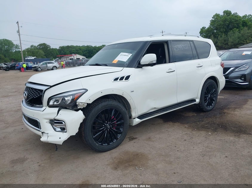 Vin: jn8az2ne9h9159573, lot: 45746754, infiniti qx80 20172