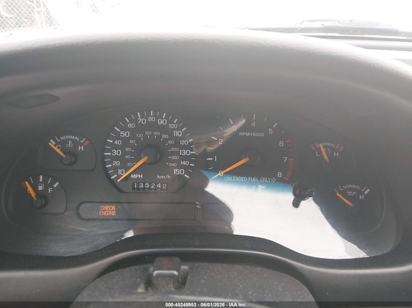1998 Ford Mustang Gt VIN: 1FAFP45X8WF186983 Lot: 45248953