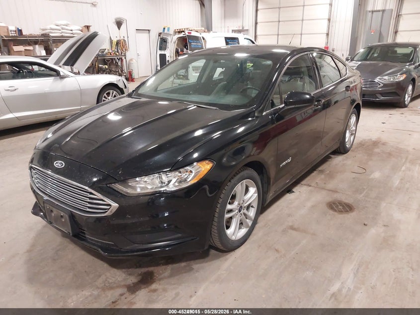 2018 Ford Fusion Hybrid S 3FA6P0UU4JR122631 photo 1