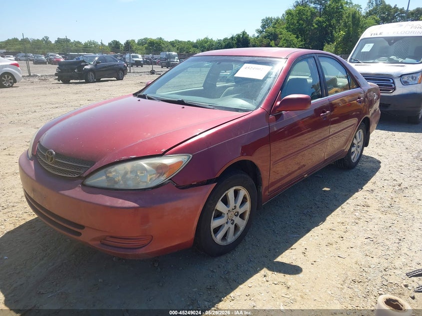 2002 Toyota Camry Le 4T1BE32K22U095145 photo 1