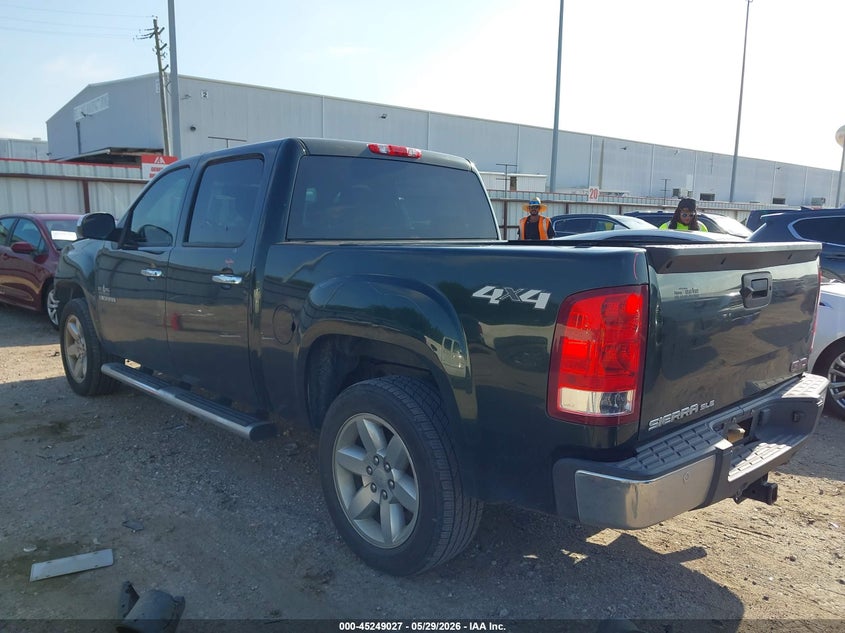 Vin: 3gtp2ve70dg195126, lot: 45746830, gmc sierra 1500 sle 20133