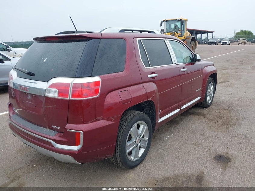 Vin: 2gkflvek4g6242935, lot: 45746874, gmc terrain denali 20164