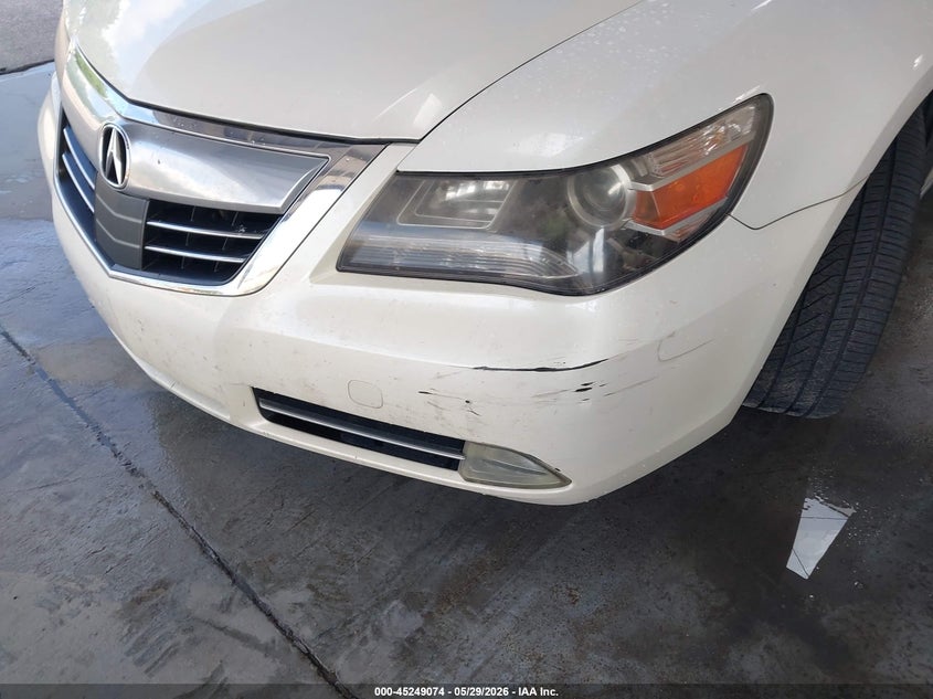 2012 Acura Rl 3.7 3.7l Technology Package White Lot 111045249074 Vin JH4KB2F66CC000113