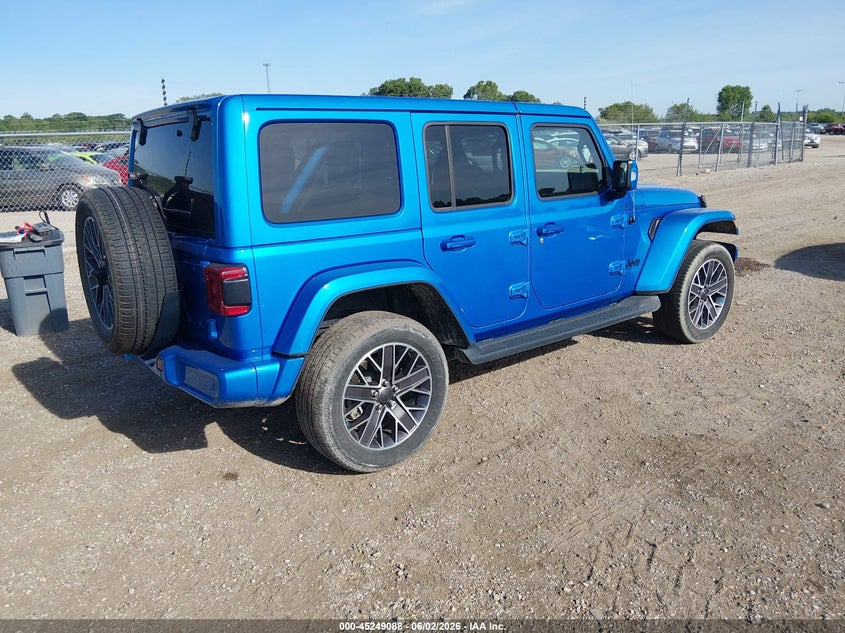 Vin: 1c4jjxp63nw261101, lot: 45746891, jeep wrangler 4xe unlimited high altitude 4x4 20224