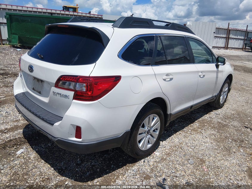 Vin: 4s4bsbdc2f3234081, lot: 45746919, subaru outback 2.5i premium 20154