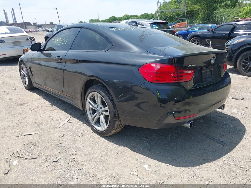 Vin: wba3r5c52ek187550, lot: 45746954, bmw 435i xdrive 20143