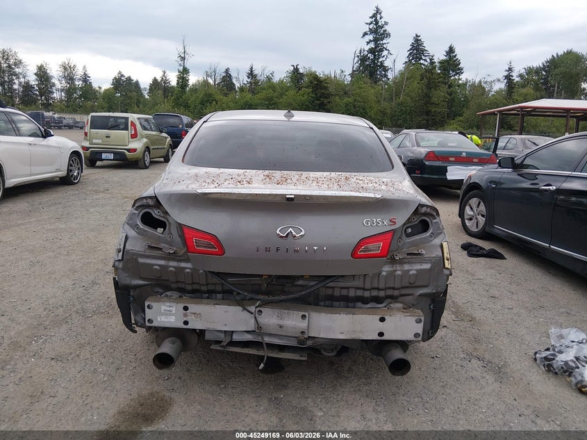 2008 Infiniti G35X VIN: JNKBV61F68M260244 Lot: 45249169