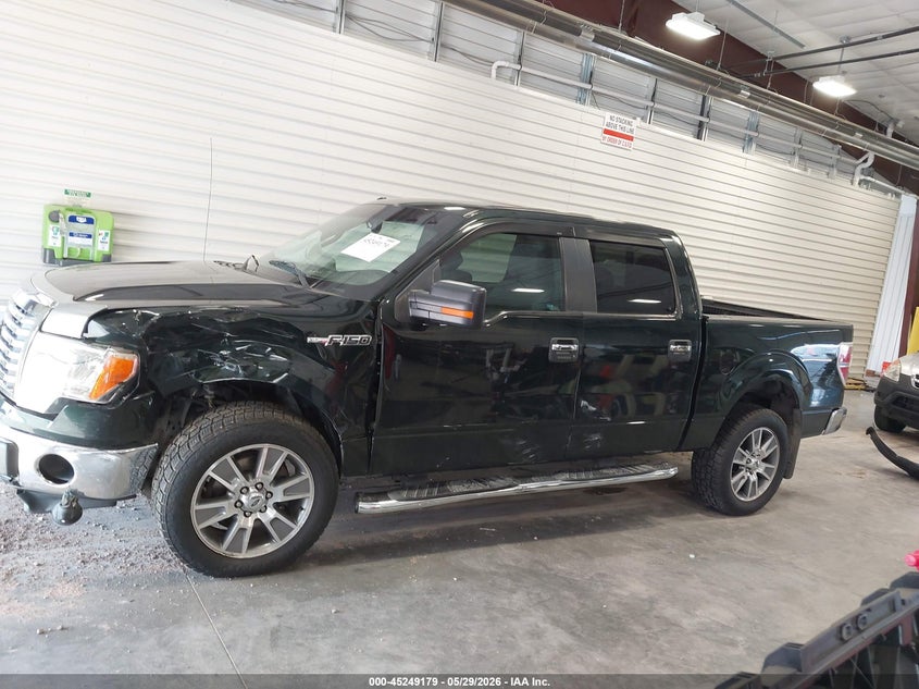 2012 Ford F-150 5.0 Xlt black Lot 111045249179 Vin 1FTFW1EF3CKD27836