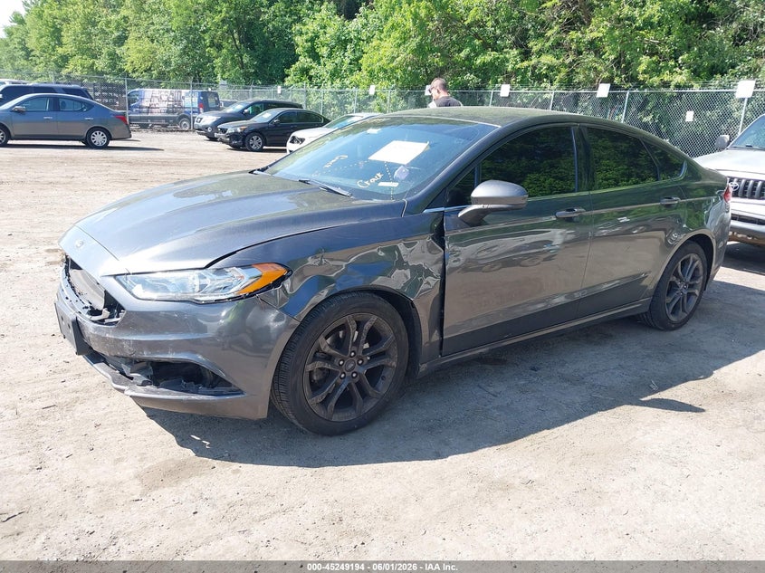 2018 FORD FUSION SEDAN 1.5L I-4 DI, DOHC, VVT, TURBO, 181HP