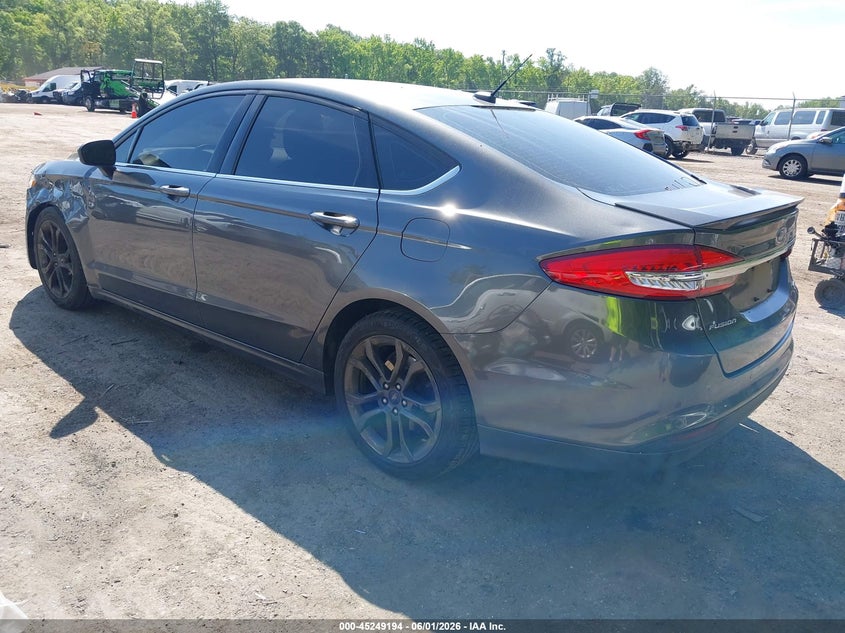 Vin: 3fa6p0hd3jr223282, lot: 45746997, ford fusion se 20183