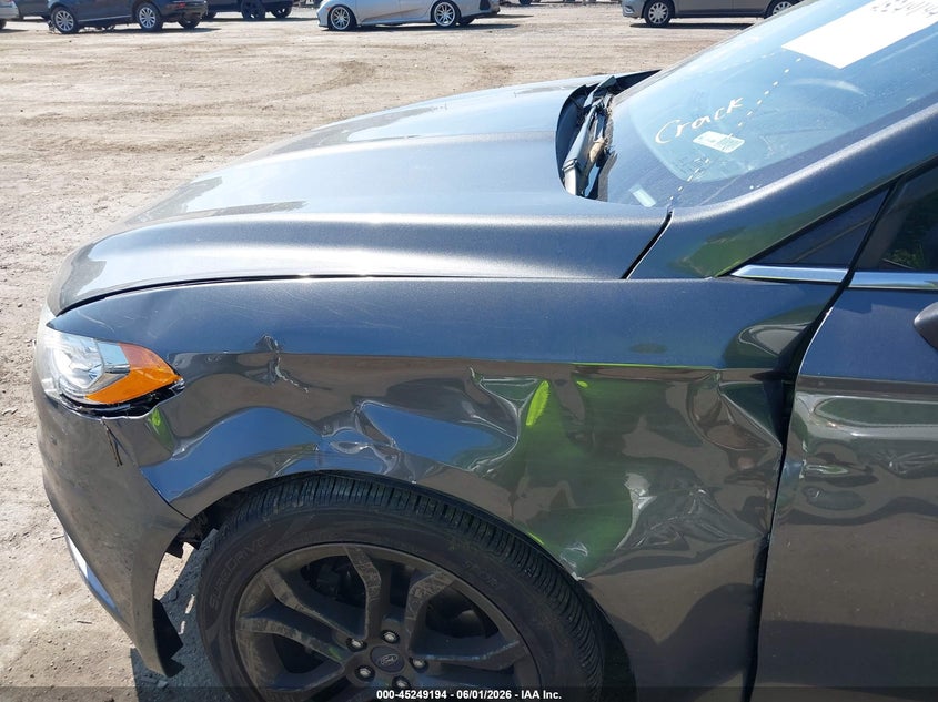2018 FORD FUSION SEDAN 1.5L I-4 DI, DOHC, VVT, TURBO, 181HP