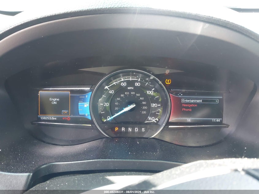 2016 FORD EXPLORER SPORT UTILITY VEHICLE 3.5L V-6 DOHC, VVT, 290HP