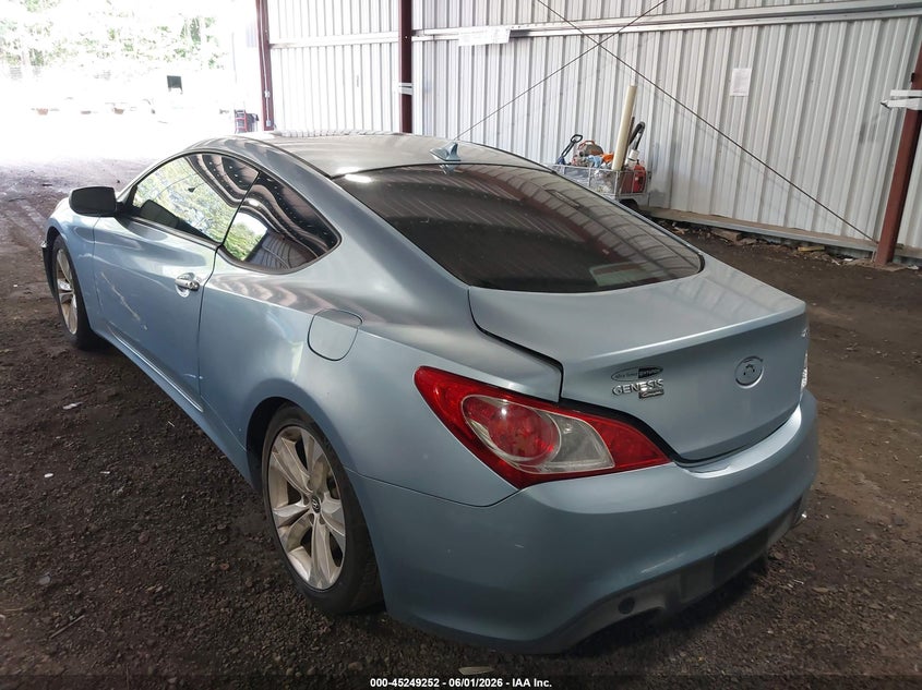 Vin: kmhht6kd9bu047726, lot: 45747055, hyundai genesis 2.0t premium 20113