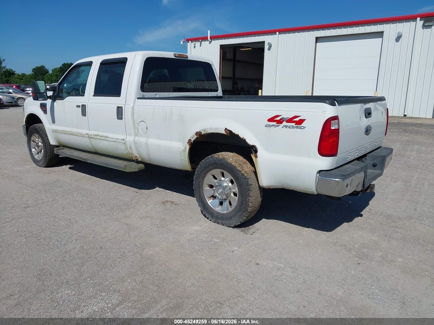 FORD F-250 2008 VIN 1FTSW21R28EE60095