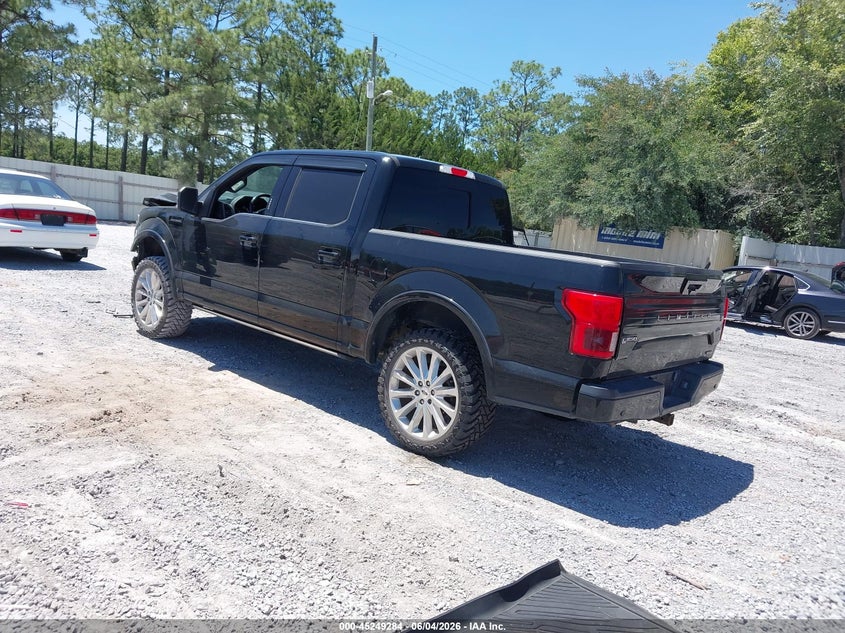 Vin: 1ftew1eg4jfa59695, lot: 45747087, ford f-150 limited 20183