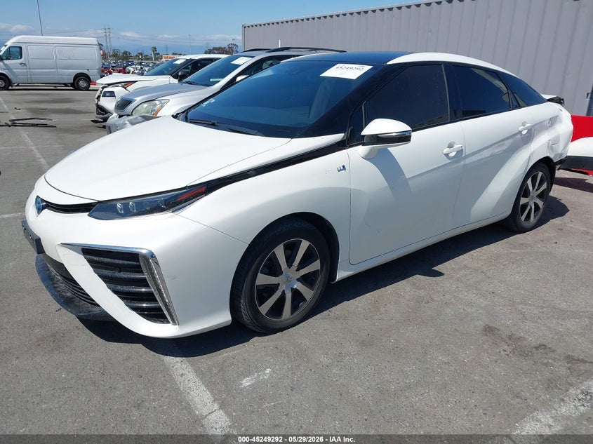 Vin: jtdbvrbd5ka007277, lot: 45747095, toyota mirai 20192