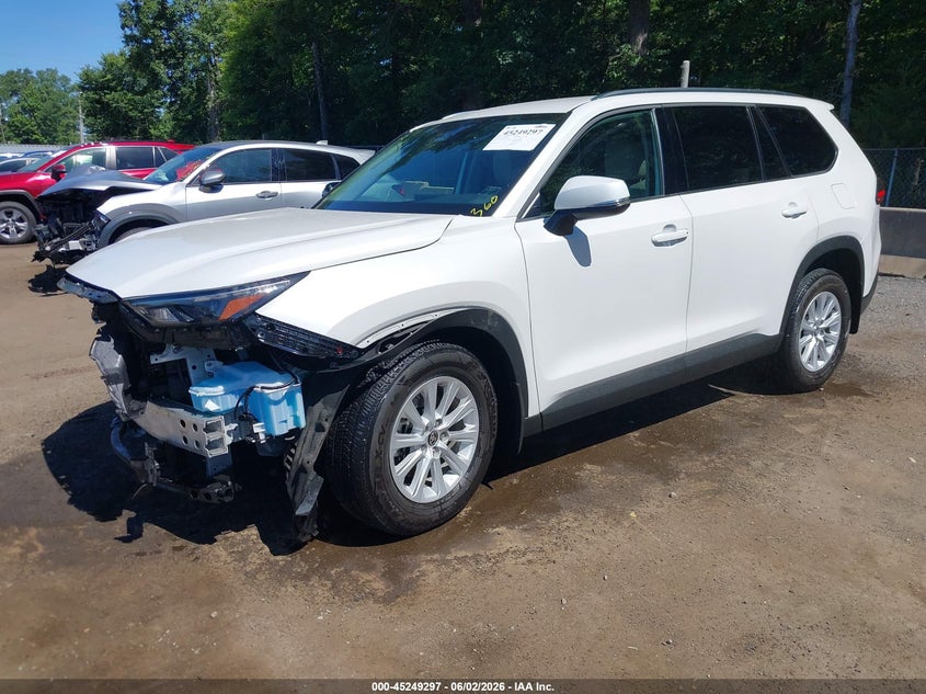Vin: 5tdaaab54rs059093, lot: 45747099, toyota grand highlander xle 20242