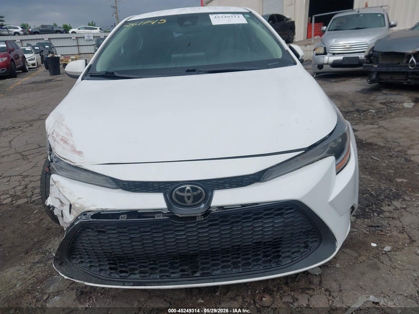 VIN: 5YFEPMAE2MP232775 2021 TOYOTA COROLLA LE