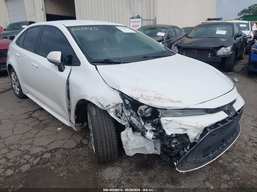 VIN: 5YFEPMAE2MP232775 2021 TOYOTA COROLLA LE