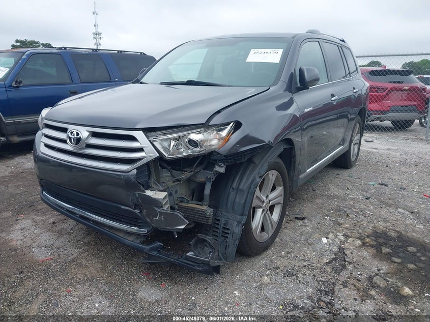 Vin: 5tdyk3ehxcs064223, lot: 45747182, toyota highlander limited v6 20122