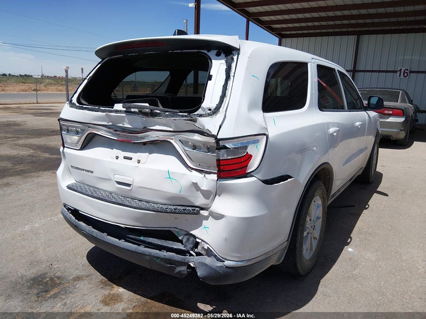 Vin: 1c4rdhag4mc555186, lot: 45747185, dodge durango sxt rwd 20214