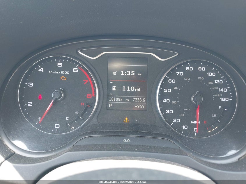 2015 Audi A3 1.8T Premium VIN: WAUACGFF2F1130118 Lot: 45249400