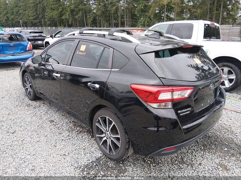Vin: 4s3gtau6xh3751398, lot: 45747232, subaru impreza 2.0i limited 20173