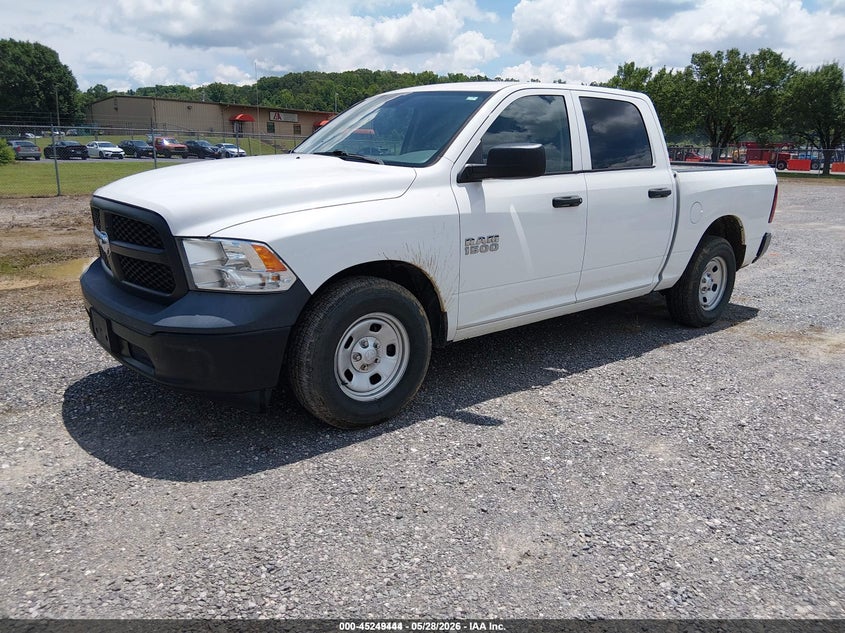 Vin: 1c6rr6kg5js298617, lot: 45747247, ram 1500 tradesman  4x2 5'7 box 20182