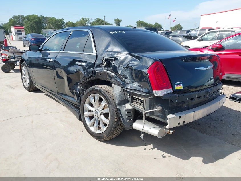 Vin: 2c3ccasg4fh736274, lot: 45747278, chrysler 300c platinum 20153