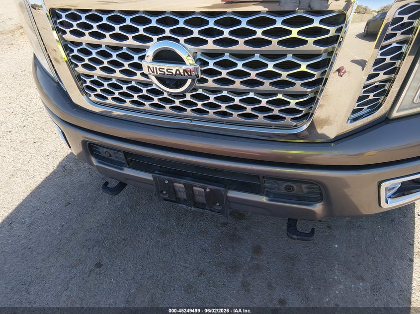 2016 Nissan Titan Xd Platinum Reserve Diesel VIN: 1N6BA1F29GN508076 Lot: 45249499