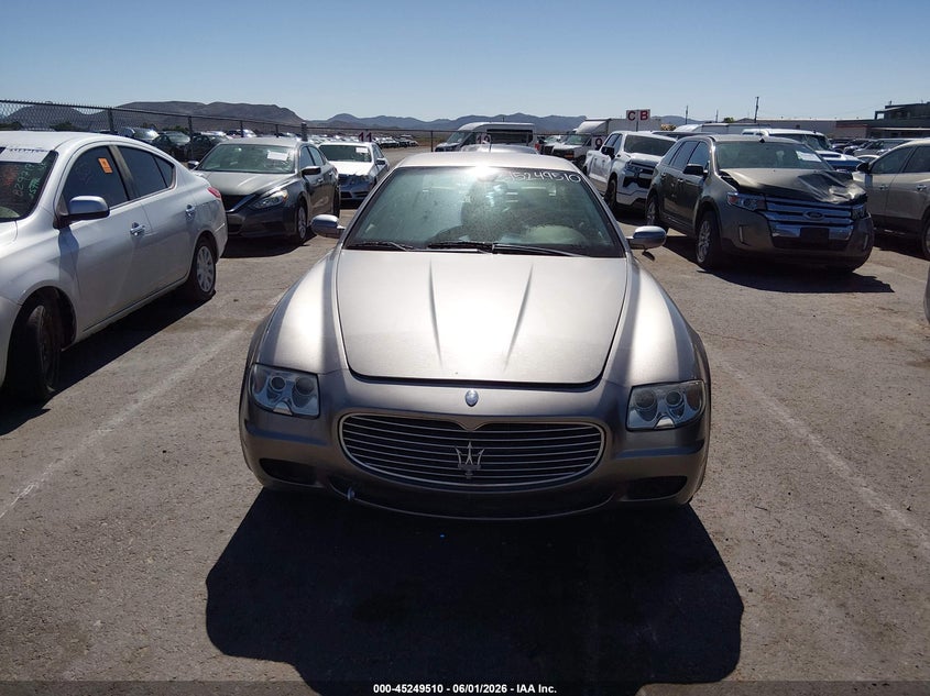 2006 Maserati Quattroporte Executive Gt/Sport Gt VIN: ZAMCE39A560022026 Lot: 45249510