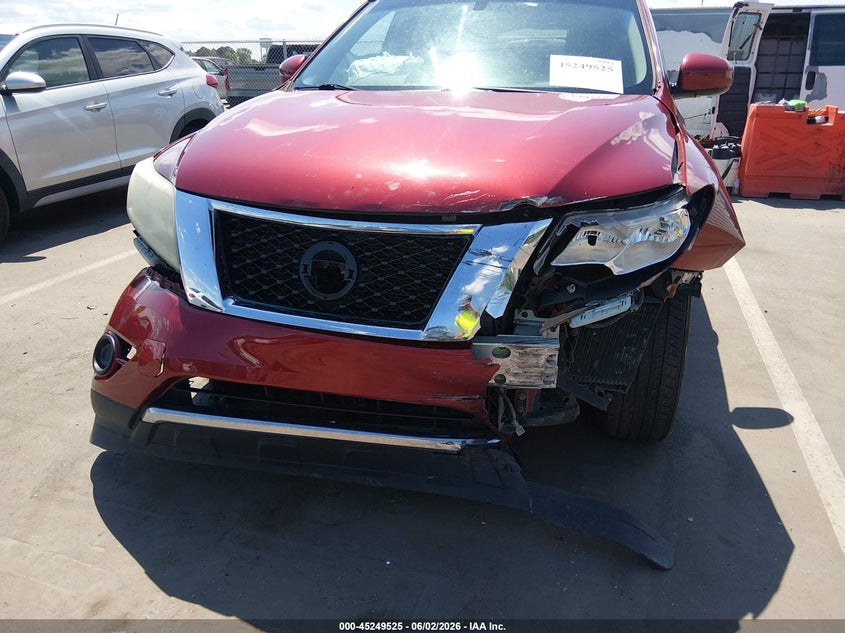 2016 Nissan Pathfinder Platinum/S/Sl/Sv VIN: 5N1AR2MM3GC606187 Lot: 45249525