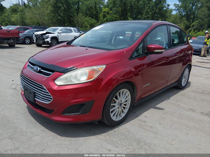 Vin: 1fadp5au6dl534657, lot: 45747335, ford c-max hybrid se 20132