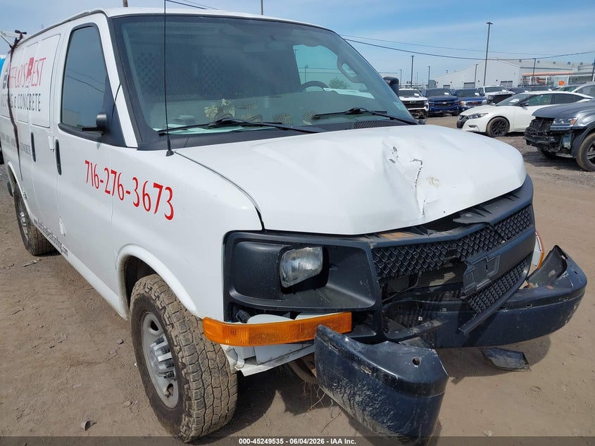 2017 Chevrolet Express 2500 Work Van VIN: 1GCWGAFF2H1190221 Lot: 45249535