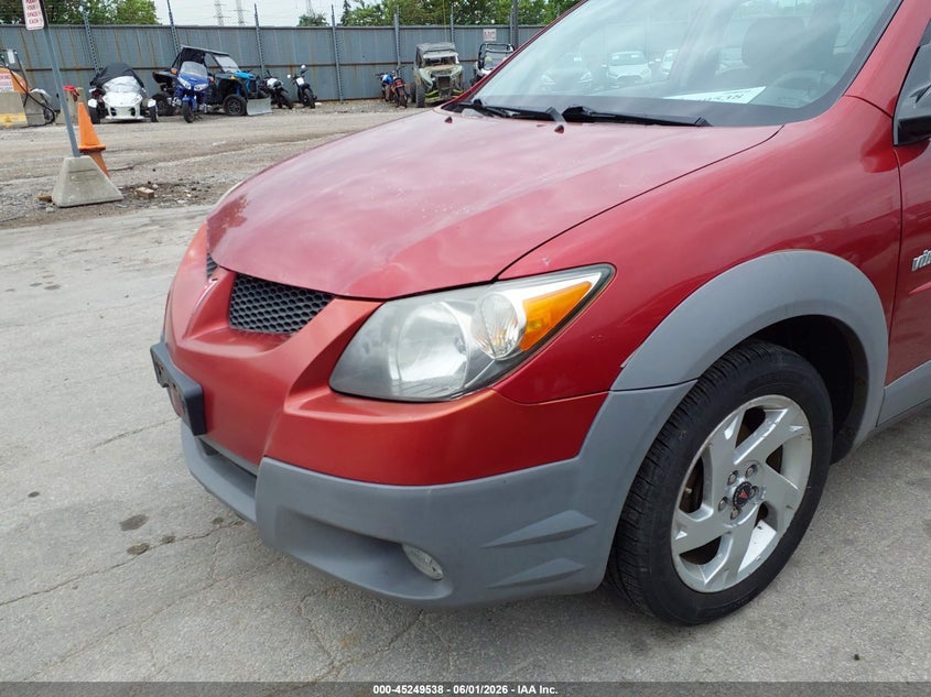 2003 Pontiac Vibe VIN: 5Y2SL62823Z431641 Lot: 45249538