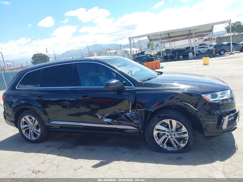 2021 Audi Q7 Premium 45 Tfsi Quattro Tiptronic VIN: WA1AJAF71MD010167 Lot: 45249548
