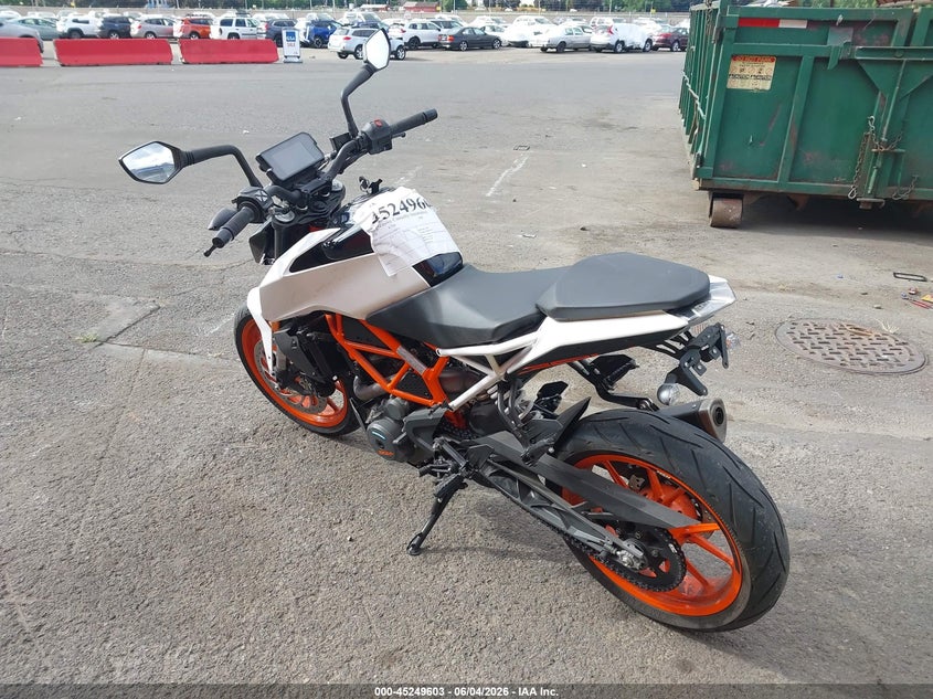 2020 KTM 390 auction photo 3