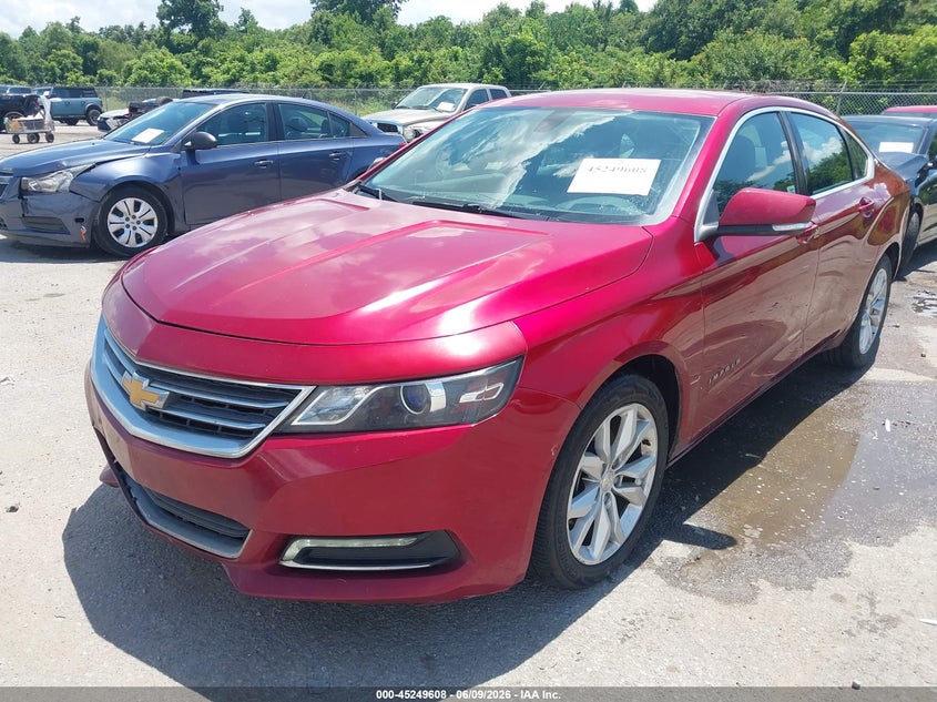 Vin: 2g1105s37j9160742, lot: 45747411, chevrolet impala 1lt 20182
