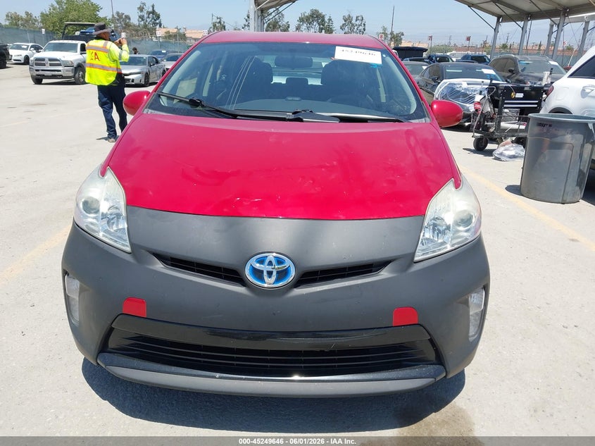 2015 TOYOTA PRIUS HATCHBACK 1.8L I-4 DOHC, VVT, 98HP