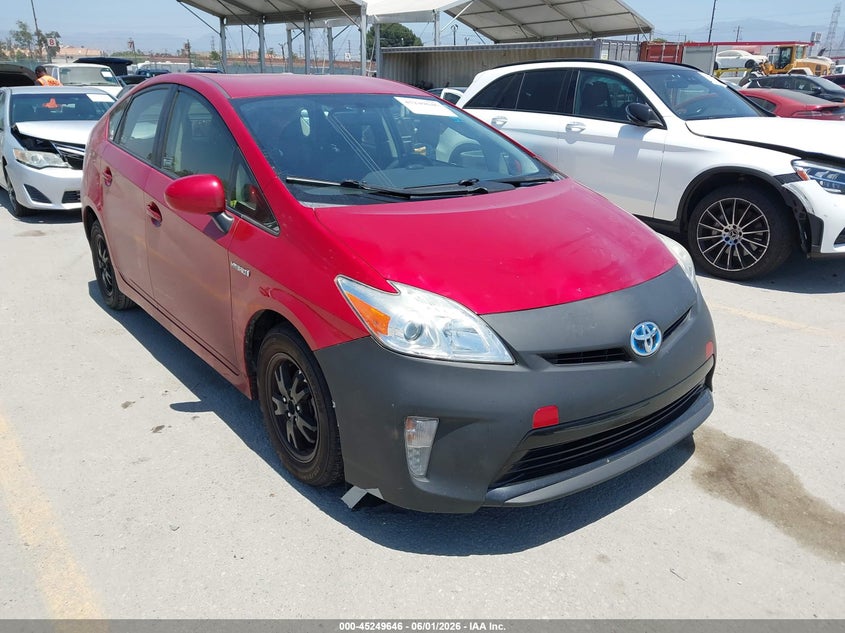 2015 TOYOTA PRIUS HATCHBACK 1.8L I-4 DOHC, VVT, 98HP