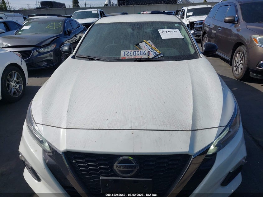 2022 Nissan Altima Sr Fwd VIN: 1N4BL4CV7NN376046 Lot: 45249649