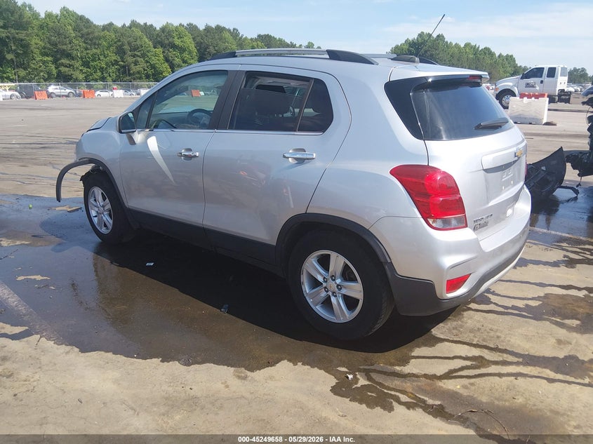 Vin: kl7cjpsbxhb224889, lot: 45747461, chevrolet trax lt 20173