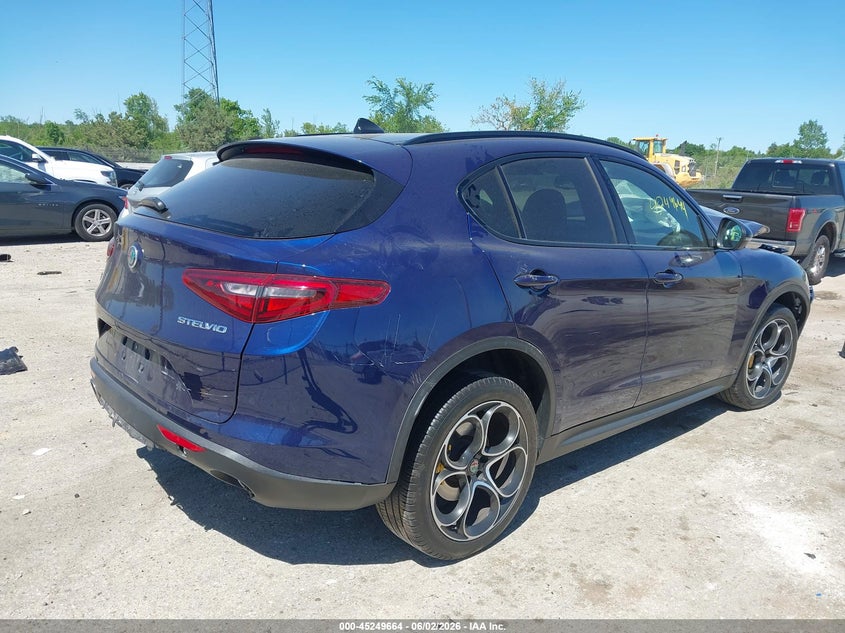 Vin: zaspakbn2k7c52821, lot: 45747467, alfa romeo stelvio ti sport awd 20194