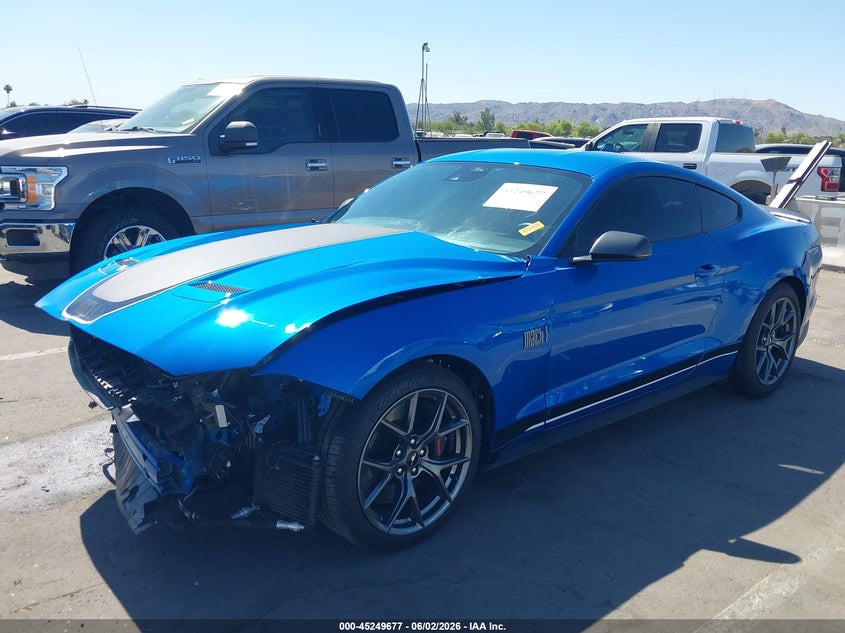 Vin: 1fa6p8r0xm5550263, lot: 45747480, ford mustang mach 1 fastback 20212